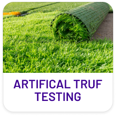 Artificial turf testing