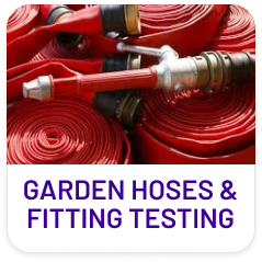 Garden Hoses and Fitting Testing