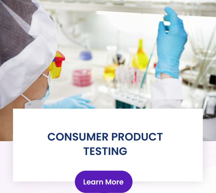 Consumer product testing