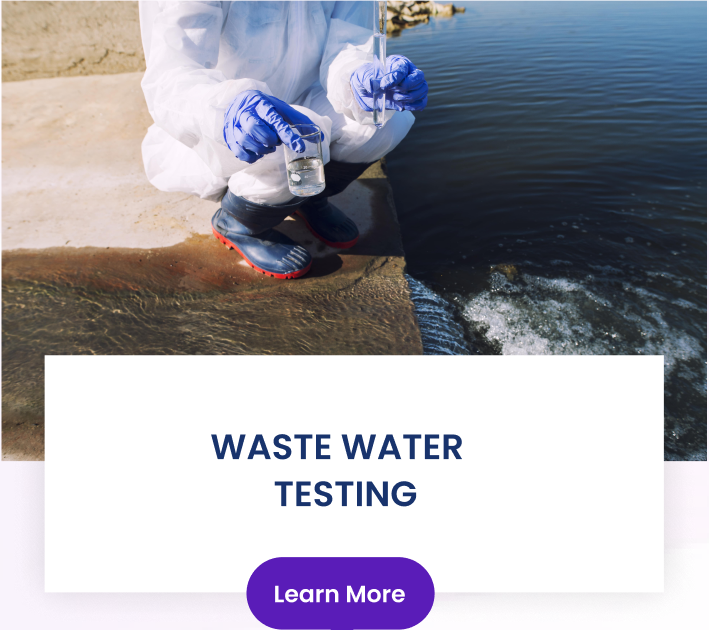 Waste water testing